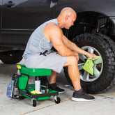 Heavy-Duty Rolling Work Stool - 83000